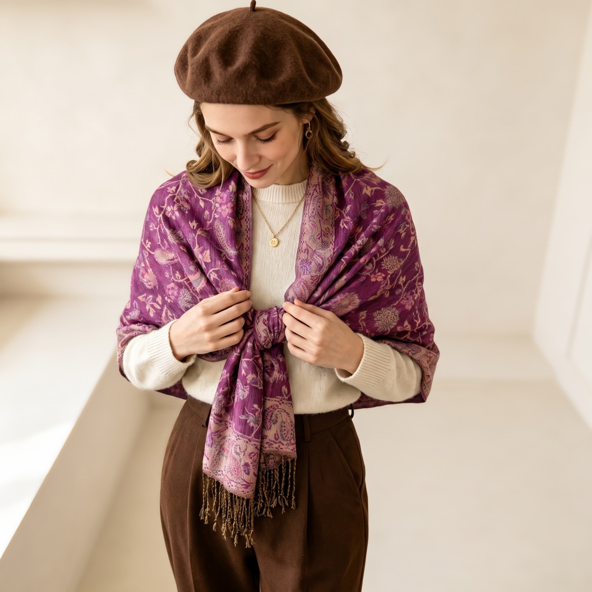 Écharpe imprimée, Hijab, Châle - Street Fashion Hijab avis et prix