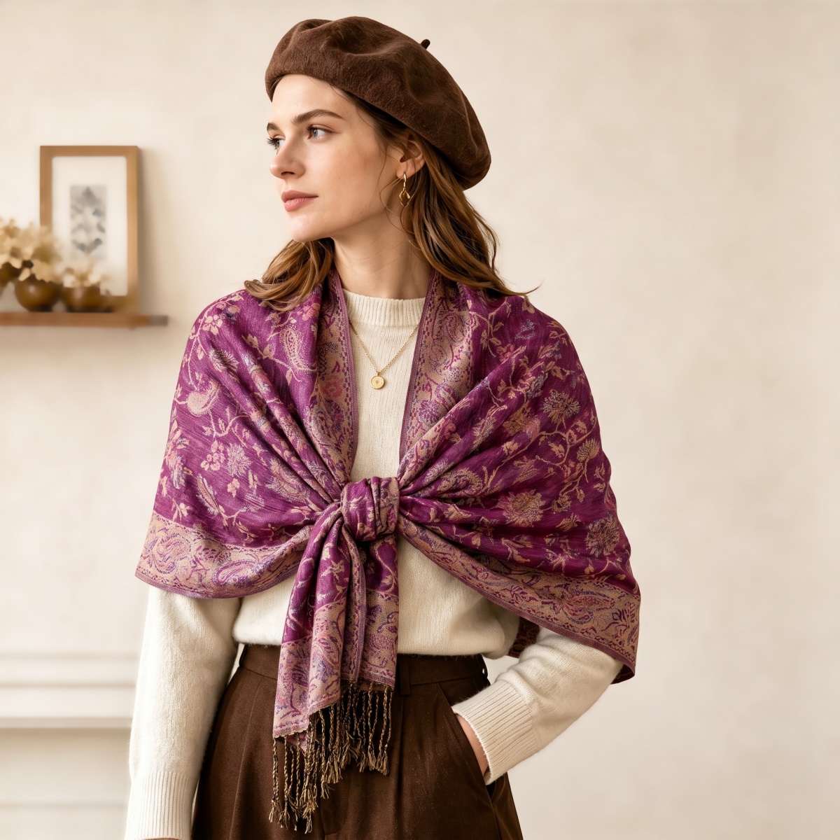 Écharpe imprimée, Hijab, Châle - Street Fashion Hijab avis et prix