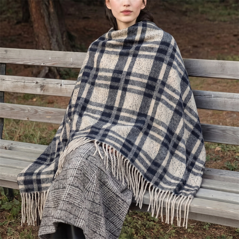 Écharpe lourde 750g, poncho à  - Street Fashion Hijab avis et prix
