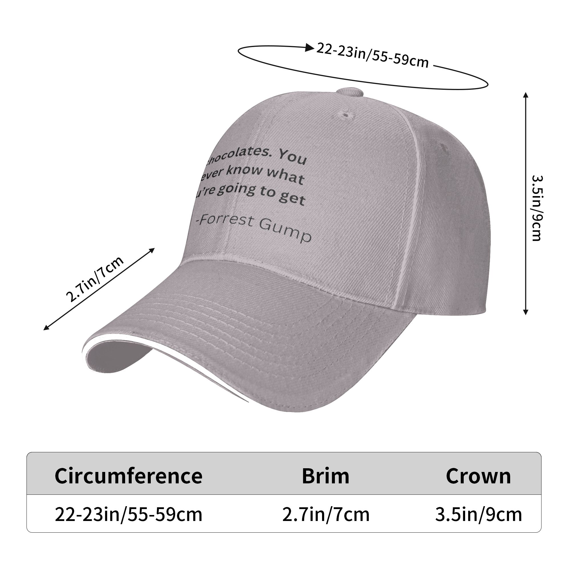 Casquette de baseball à visièr - Street Fashion Quotes avis et prix