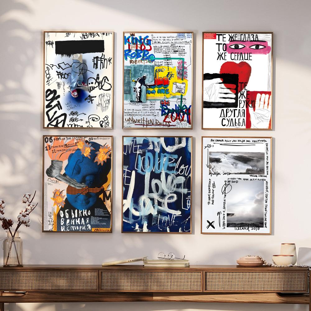 Peinture sur toile nordique po - Street Fashion Wallpaper avis et prix