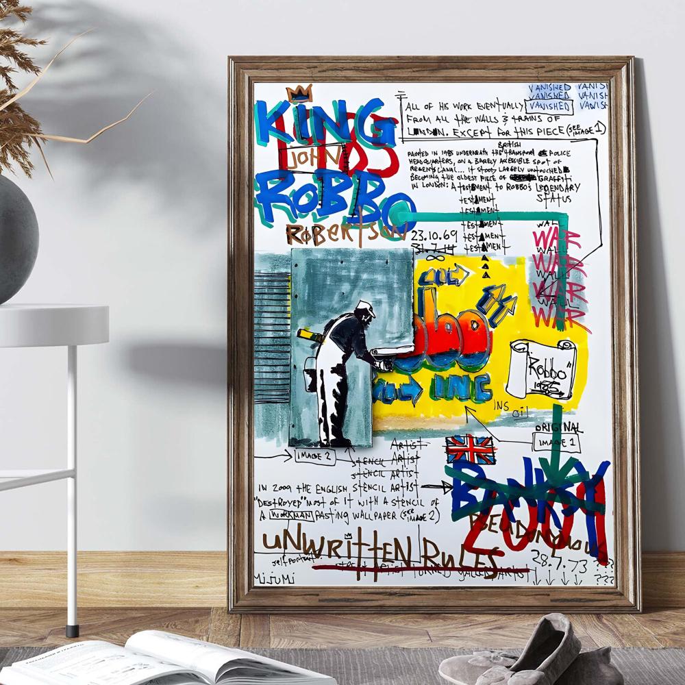 Peinture sur toile nordique po - Street Fashion Wallpaper avis et prix