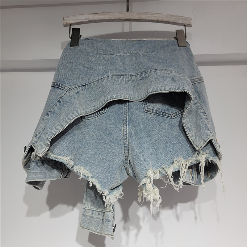 Shorts en jean pour femme, cou - Street Fashion Denim avis et prix