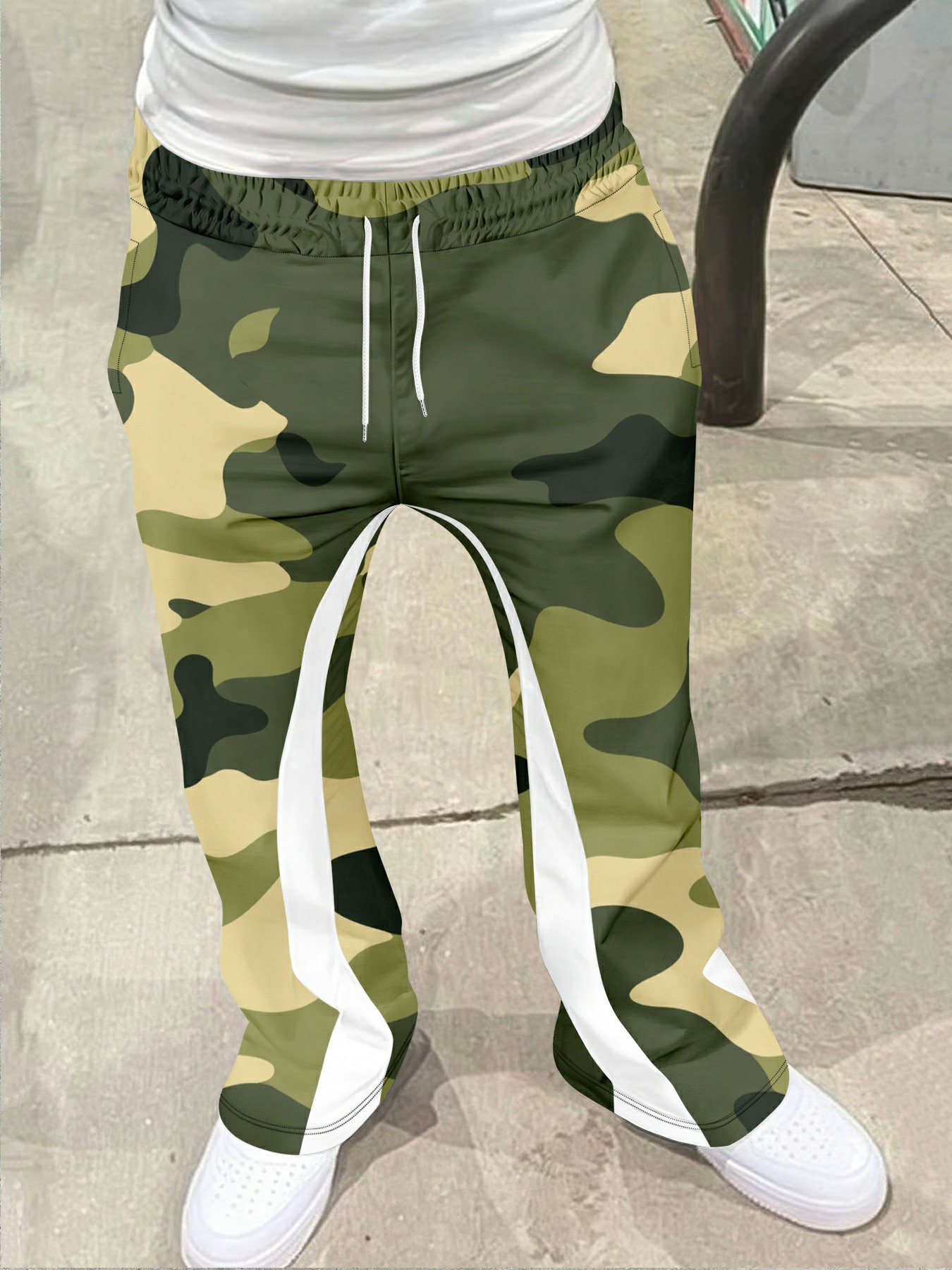 Pantalon micro-évasé décontrac - Street Fashion Brand avis et prix