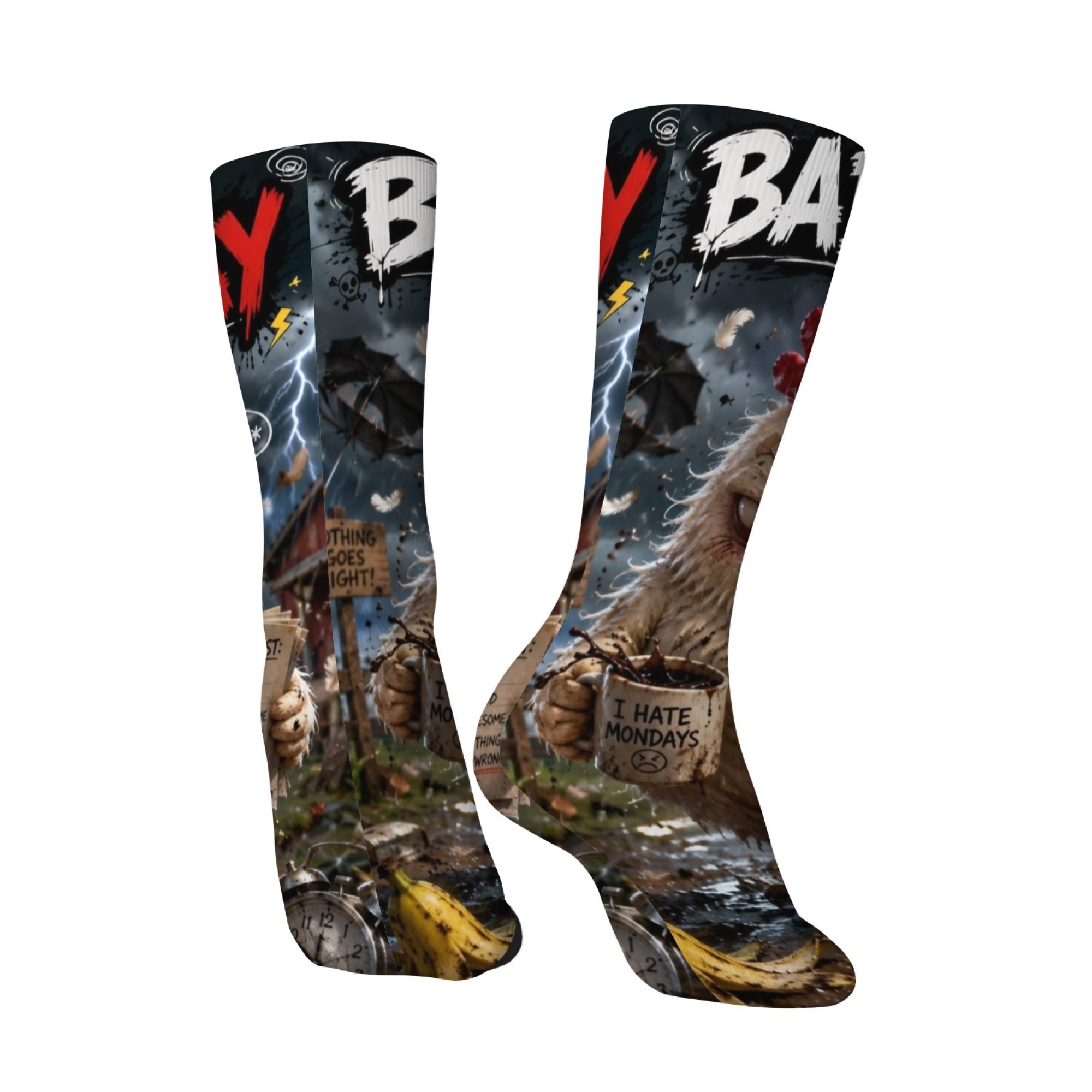 Chaussettes pour hommes à moti - Quirky Street Fashion avis et prix