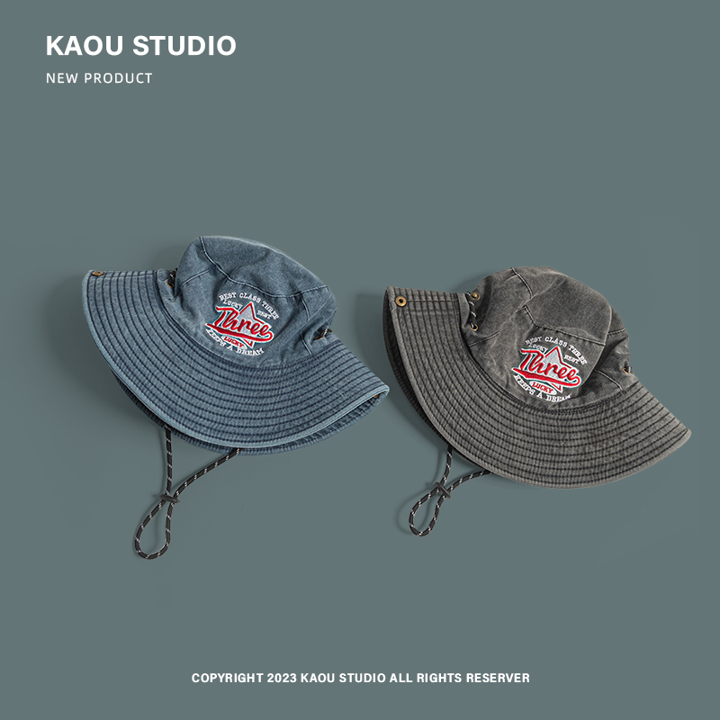 Chapeau de cowboy brodé avec l - Bucket Hat Embroidered avis et prix