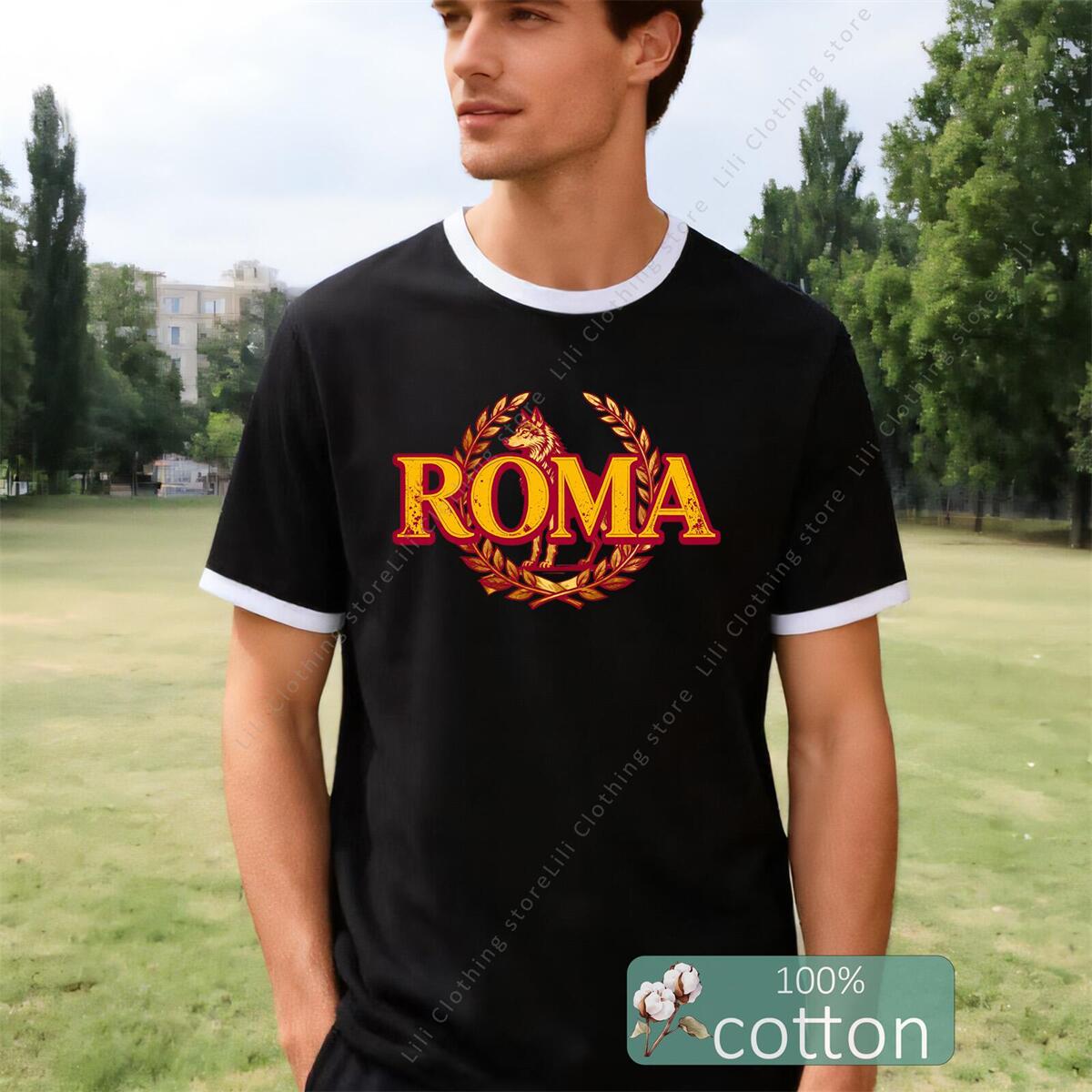 T-shirts pour hommes avec impr - Street Fashion Roma avis et prix
