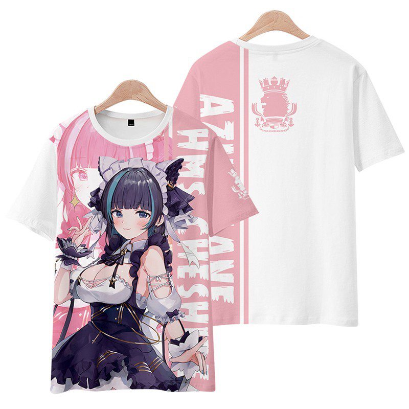 T-shirts 3D Cosplay Azur Lane  - Street Fashion Game avis et prix