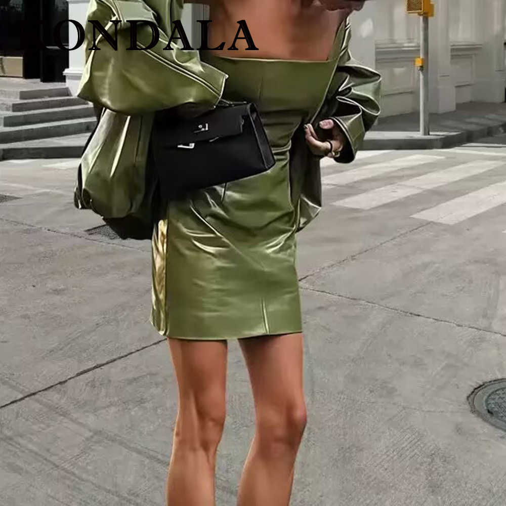 KONDALA Chic Streetwear vert P - Fashion Street Night avis et prix
