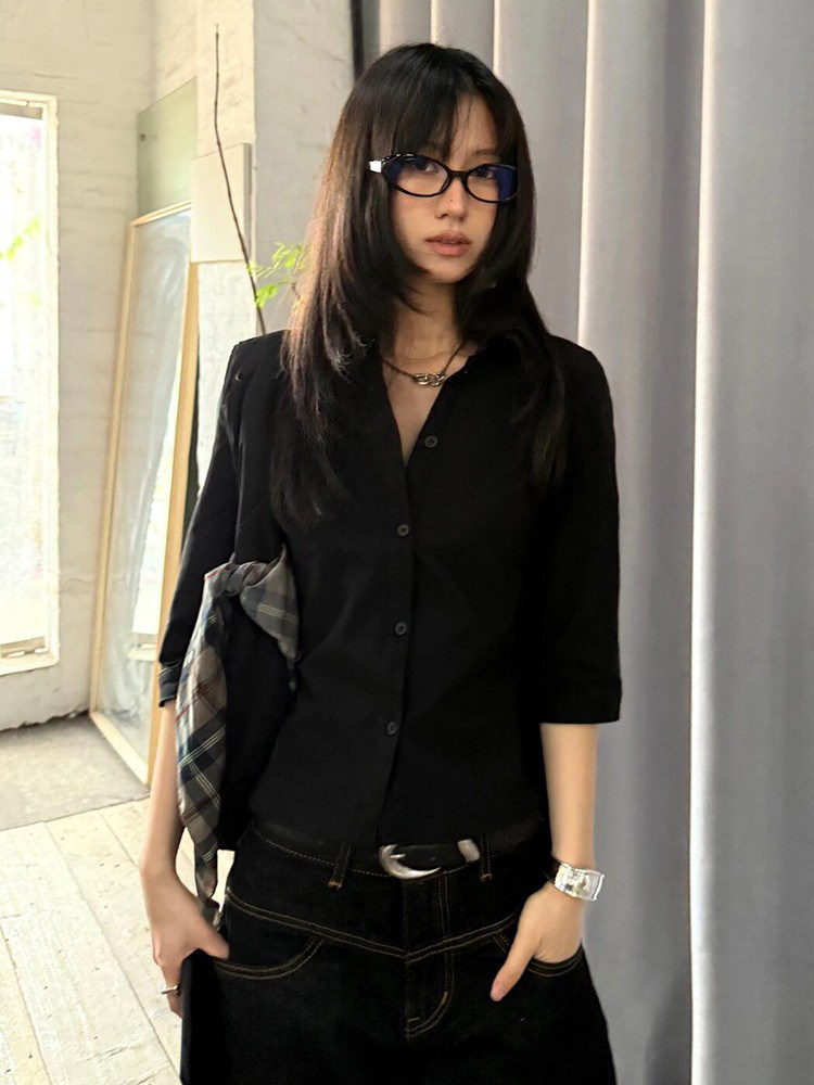 Chemise décontractée vintage G - Street Fashion In Japan avis et prix