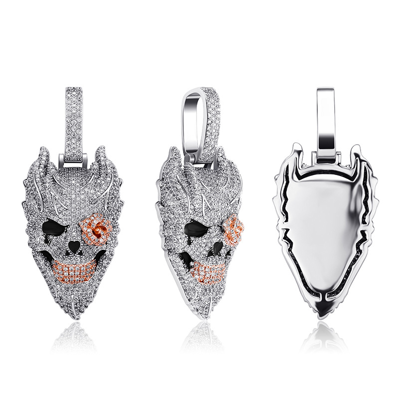 Collier Pendentif Tête de Diab - Fashion Street Singapore avis et prix