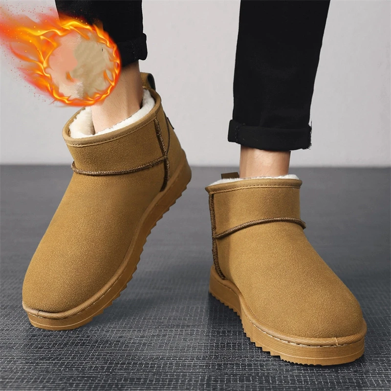 Nouvelles bottes en daim marro - Street Fashion Online avis et prix