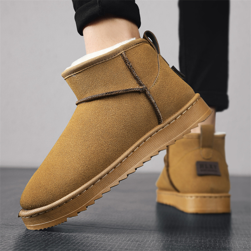 Nouvelles bottes en daim marro - Street Fashion Online avis et prix
