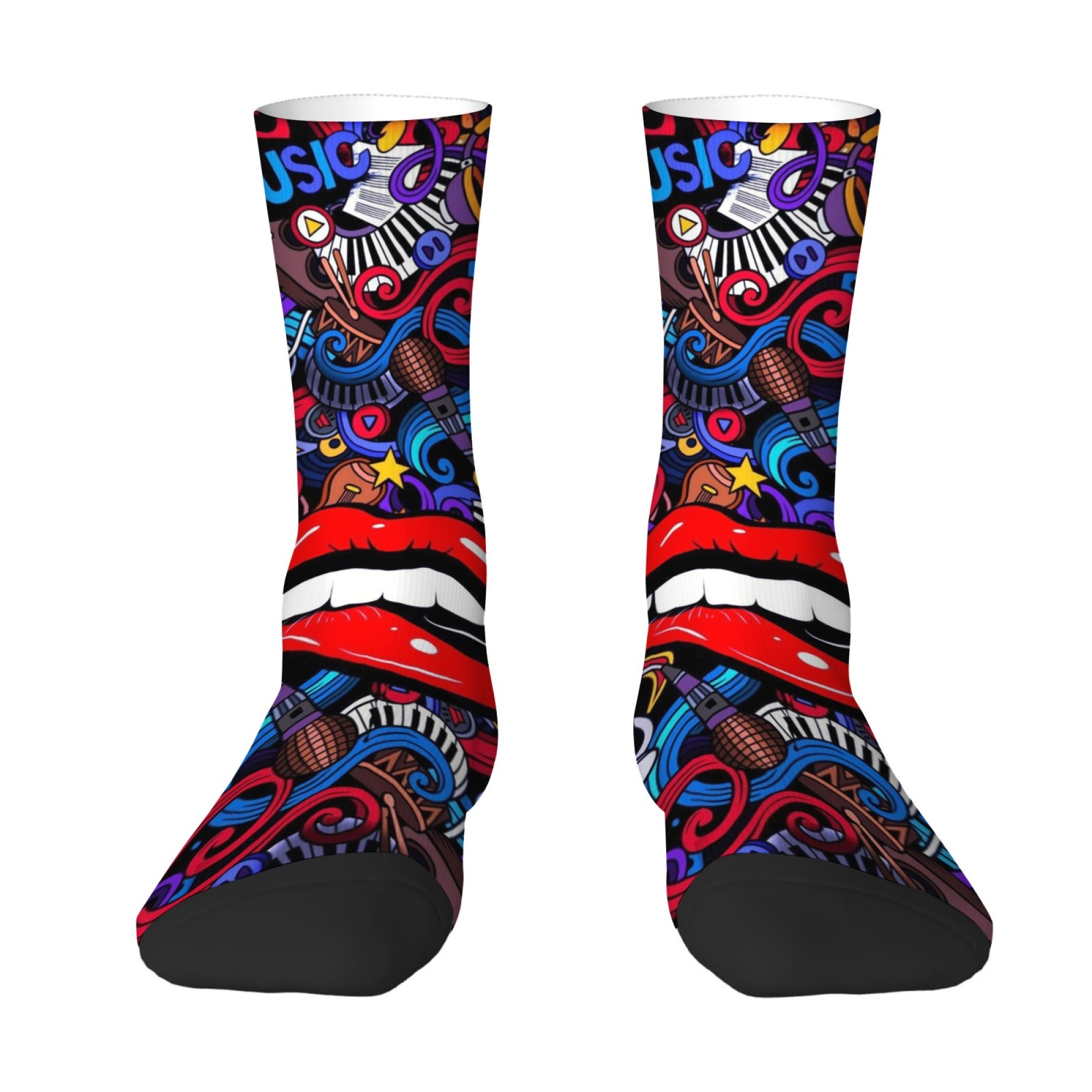 Chaussettes pour hommes à impr - Quirky Street Fashion avis et prix