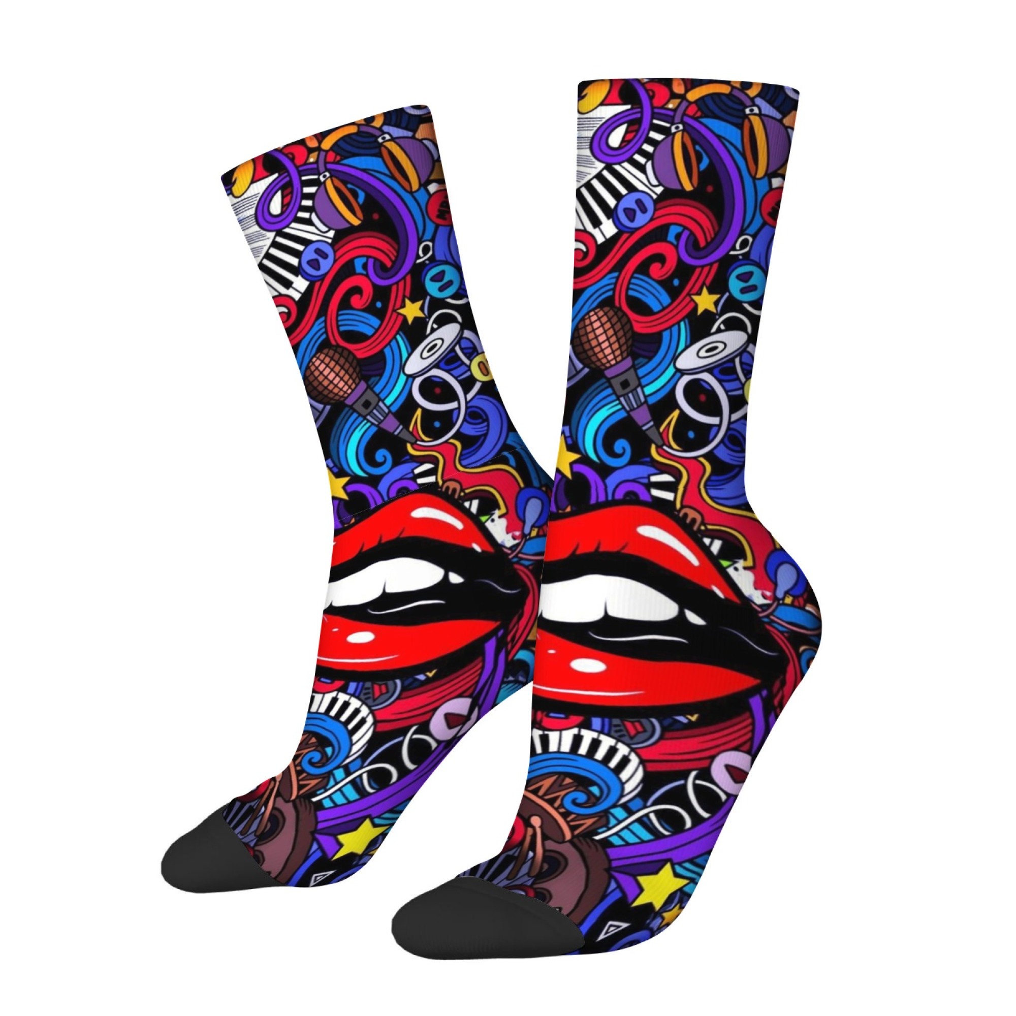 Chaussettes pour hommes à impr - Quirky Street Fashion avis et prix