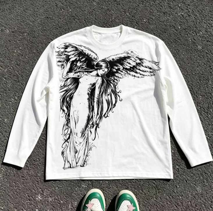 T-shirt à manches longues à mo - Street Fashion Clothes avis et prix