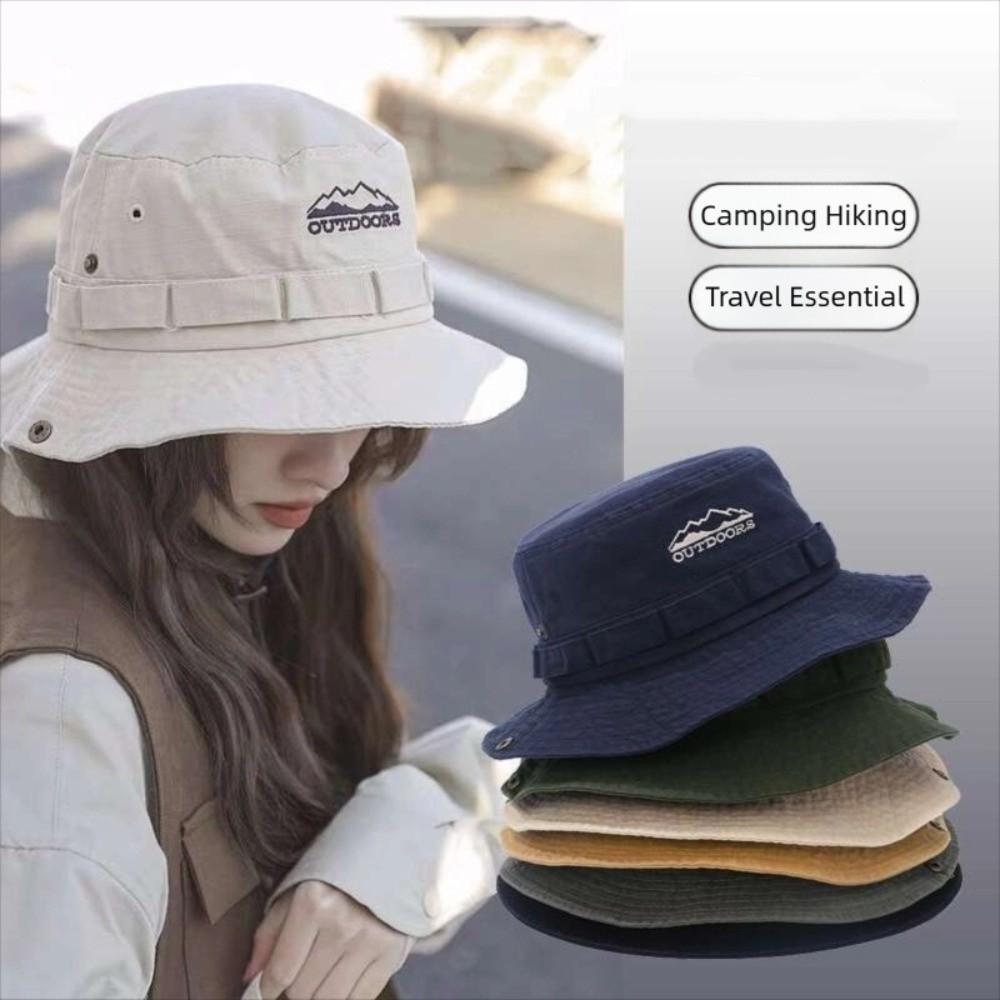 Chapeau d'escalade de Camping  - Bucket Hat Embroidered avis et prix