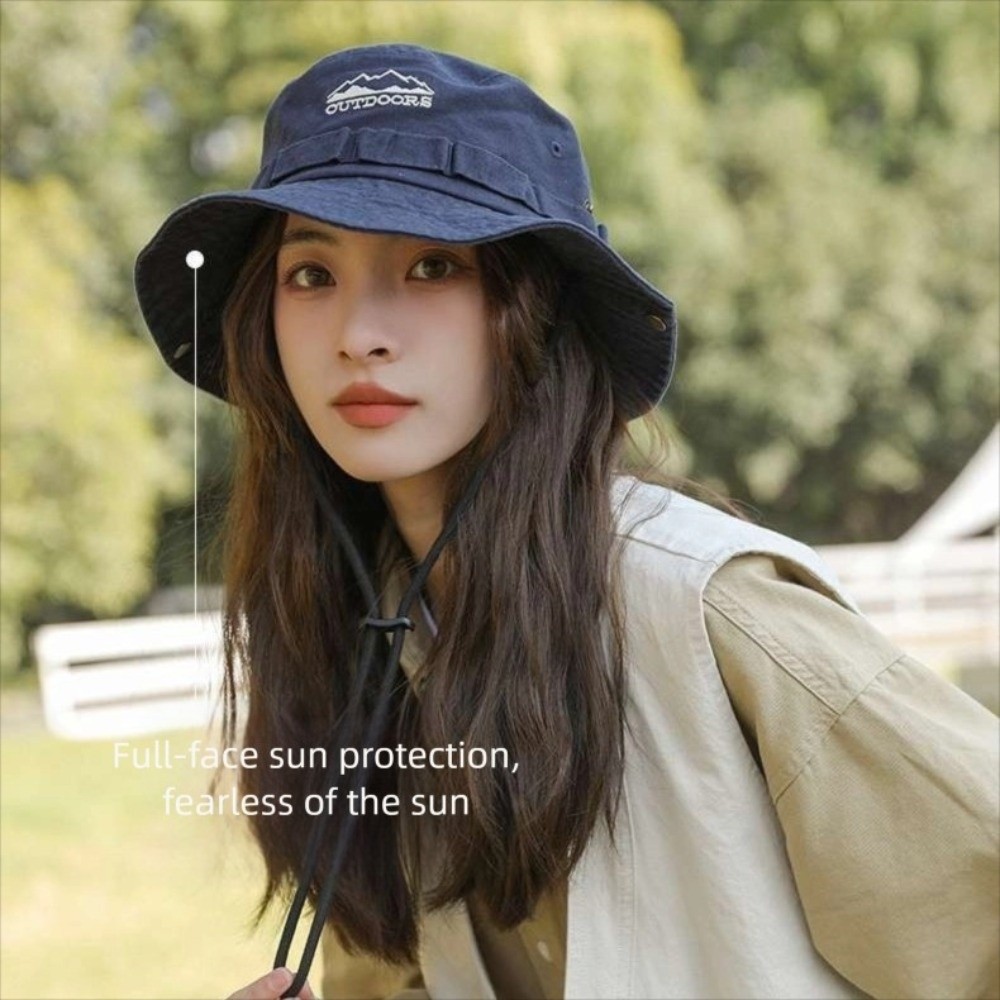 Chapeau d'escalade de Camping  - Bucket Hat Embroidered avis et prix
