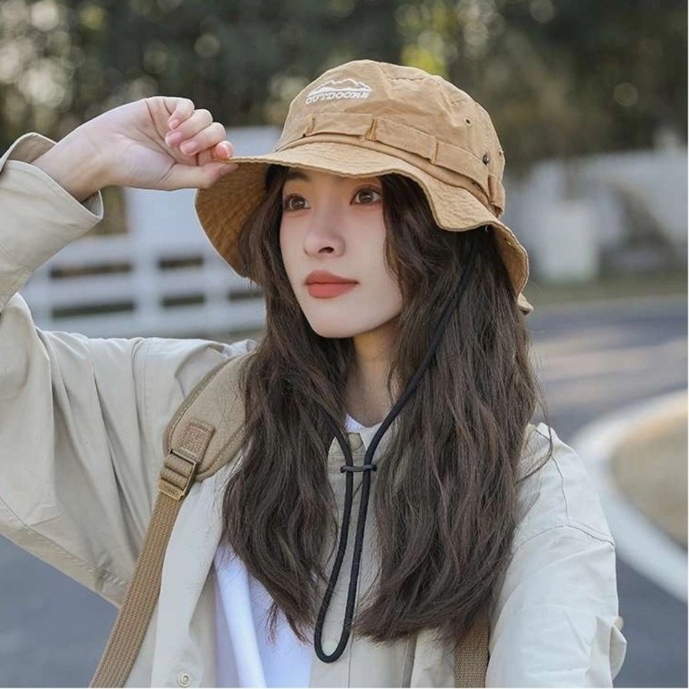 Chapeau d'escalade de Camping  - Bucket Hat Embroidered avis et prix