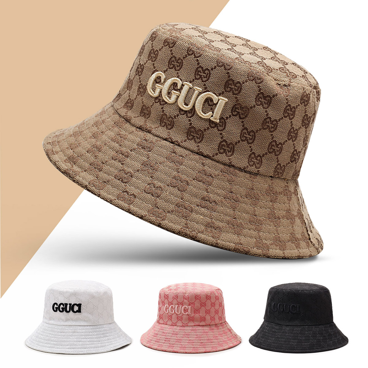 Chapeau seau unisexe avec lett - Bucket Hat Embroidered avis et prix