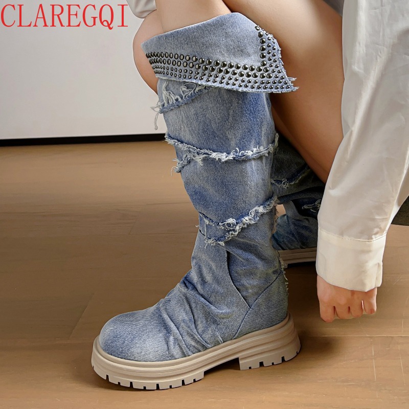 Nouvelles bottes d'automne pou - Girl Fashion Street avis et prix