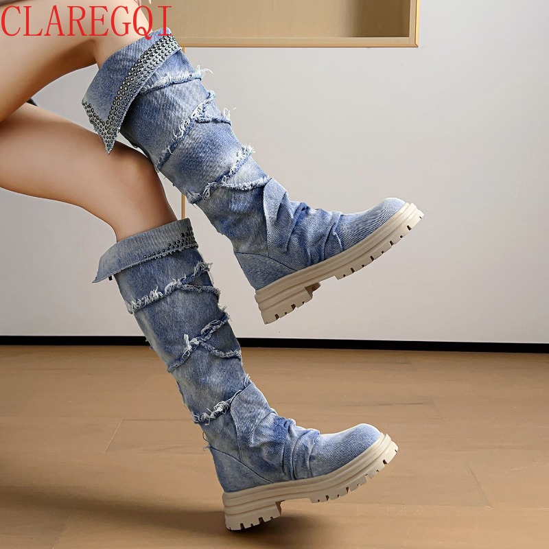 Nouvelles bottes d'automne pou - Girl Fashion Street avis et prix