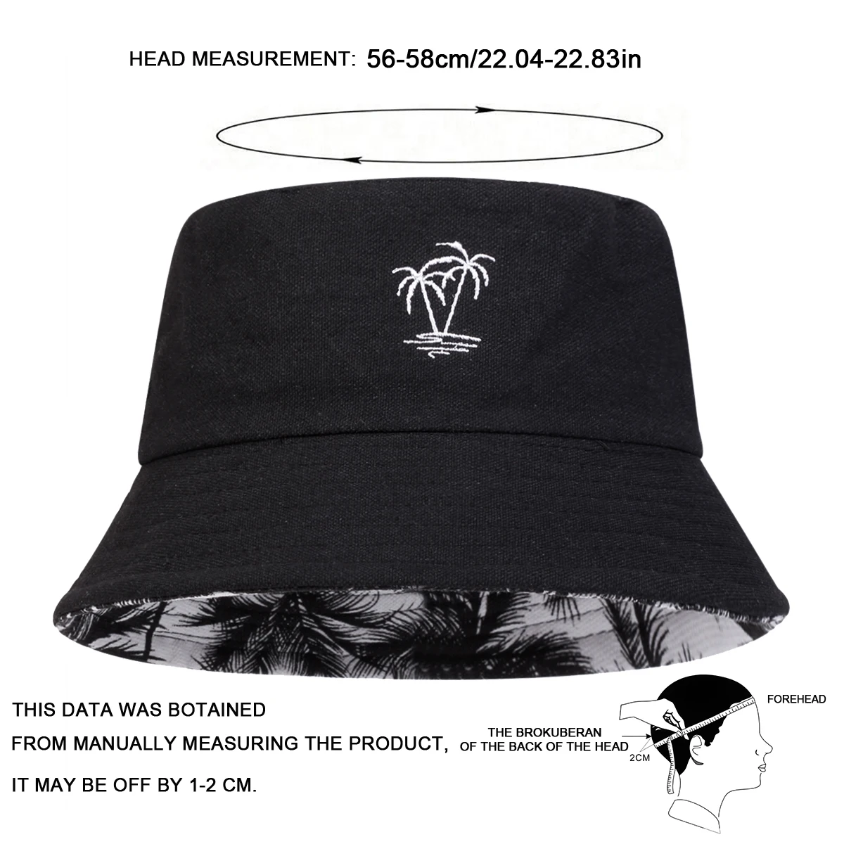 Chapeaux de pêcheur unisexes à - Bucket Hat Embroidered avis et prix